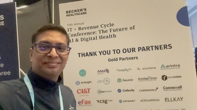 Becker's Thank You to Our Partners board, Becker's HIT + RCM 2026