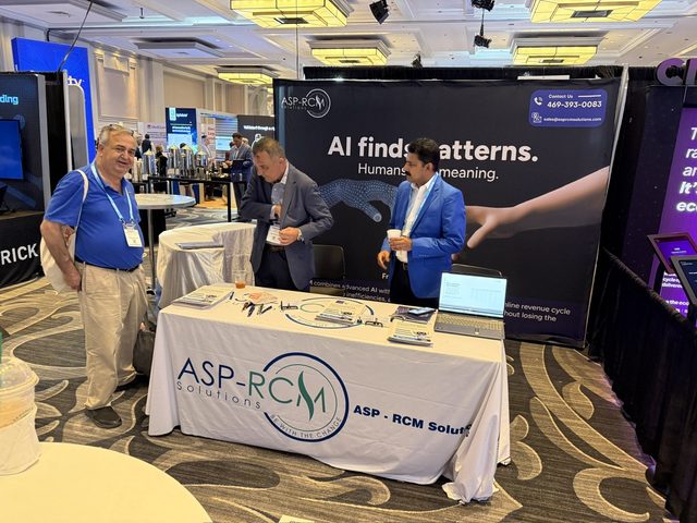 ASP-RCM Booth 5410, wide view, Becker's HIT + RCM 2026, photo 5 of 8