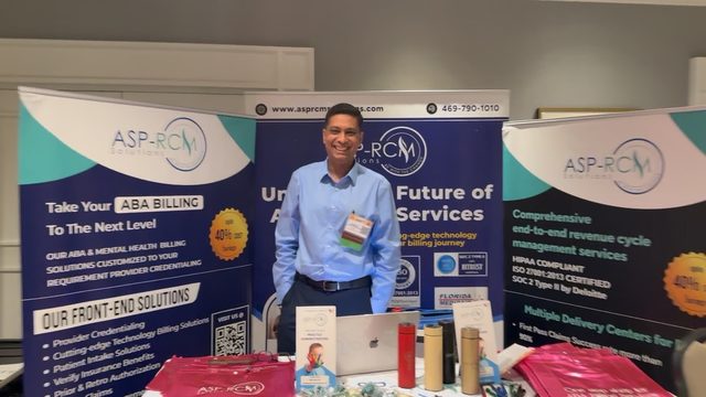 At the ASP-RCM booth banners, CASP Leadership Summit 2026, photo 4 of 19