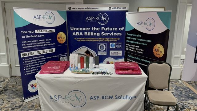 ASP-RCM booth display with tote bags, CASP Leadership Summit 2026, photo 5 of 19