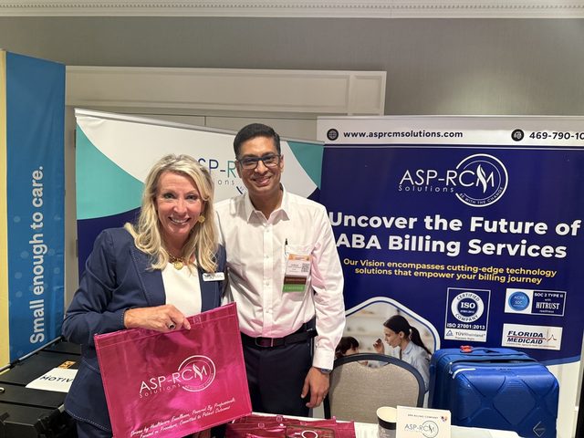 At the ASP-RCM booth with a branded tote, CASP Leadership Summit 2026, photo 14 of 19
