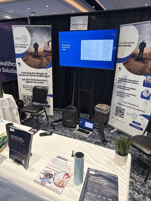 ASP-RCM pull-up banners, display screen and brochures, RISE West 2026, photo 5 of 21