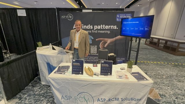 ASP-RCM booth, table view, RISE West 2026, photo 15 of 21