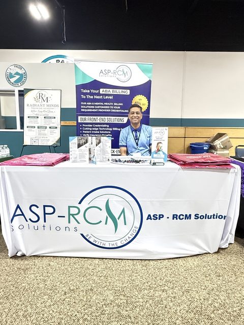 ASP-RCM booth table, TxABA El Paso 2026, photo 10 of 16